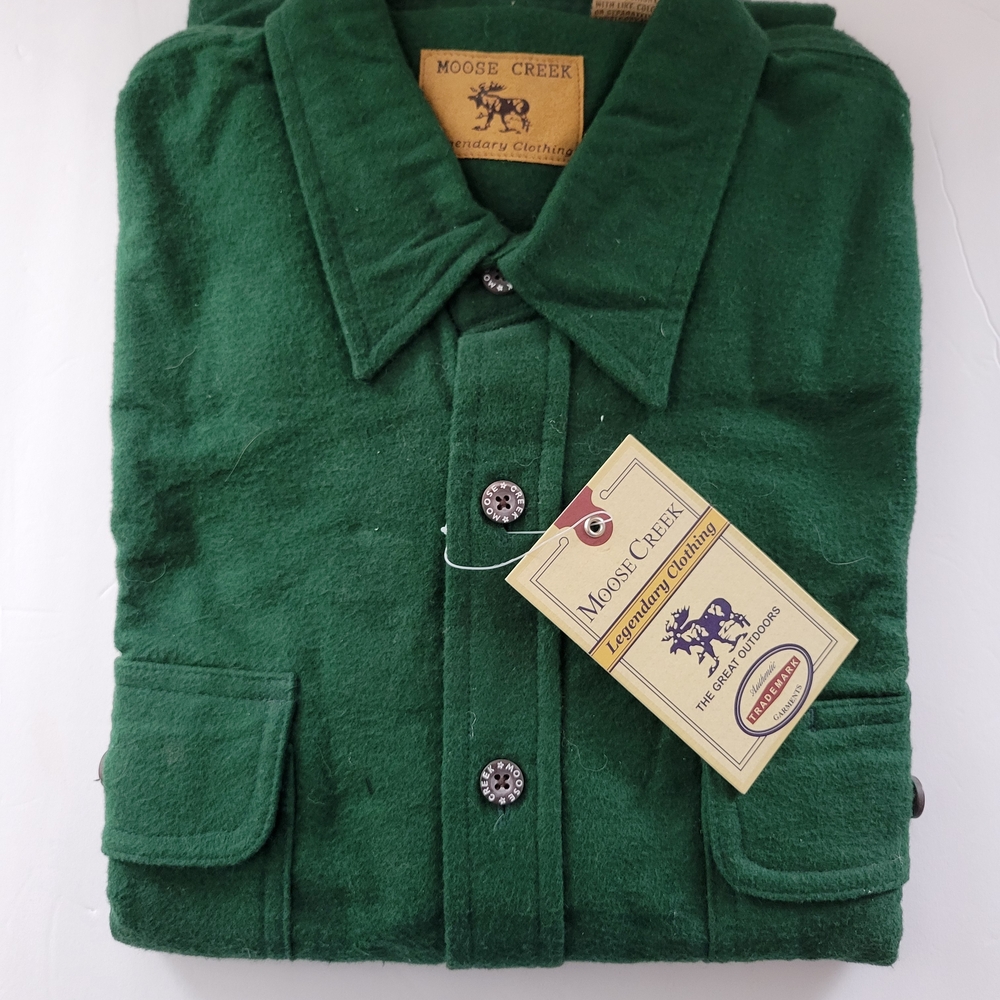 Moose Creek Green Button-Up Shirt